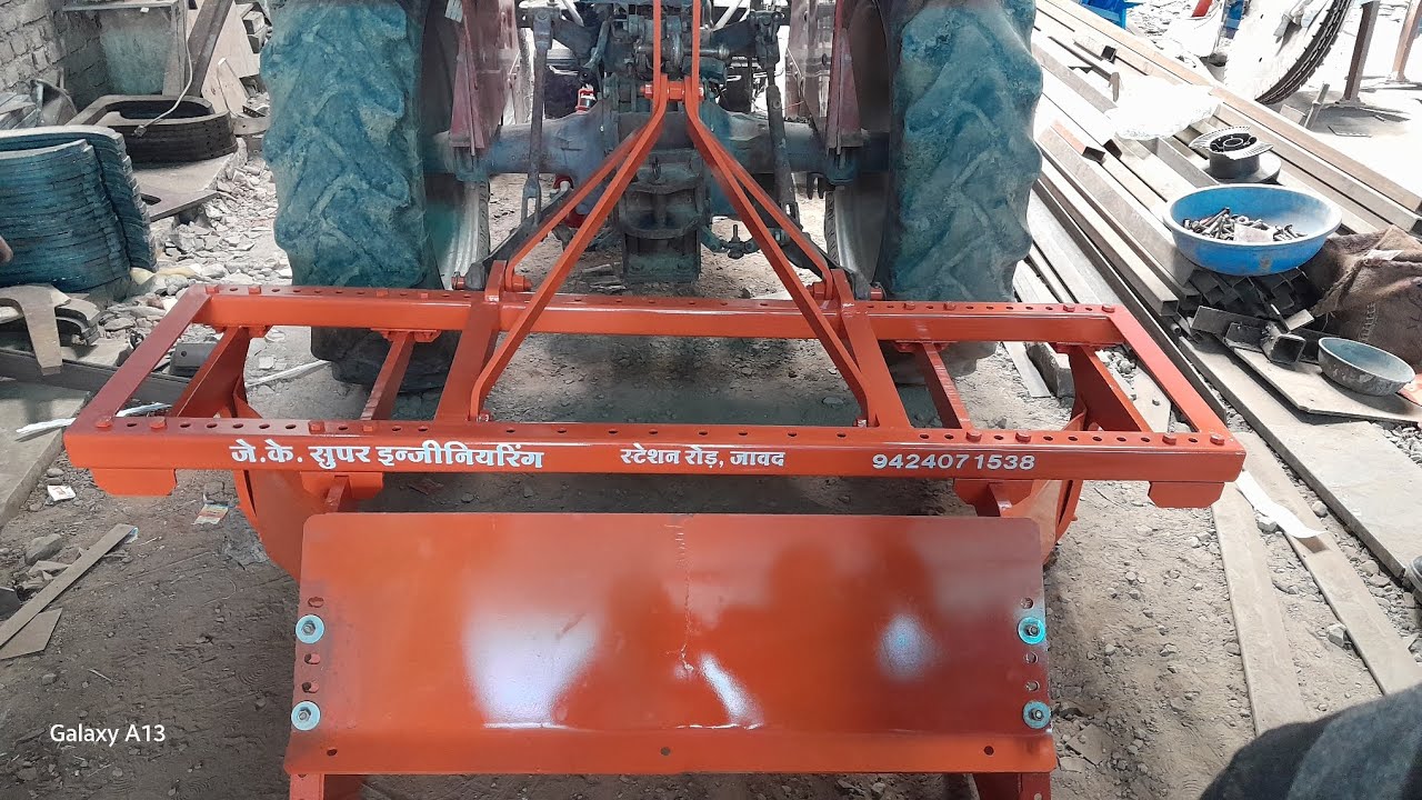 Tractor-Bed Maker Machine, For Agriculture, Size: 6 Feet 