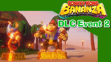 Donkey Kong Bananza DLC Event 2 - NEW Statues + How To Unlock | Chunky Kong & Lanky Kong