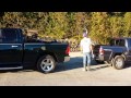 Truck pull Toyota Tacoma vs dodge ram big horn