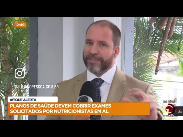 Lei Estadual obriga planos de saúde a cobrirem exames solicitados por nutricionistas