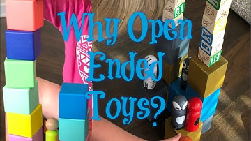 Open Ended Toys: Our Play Space