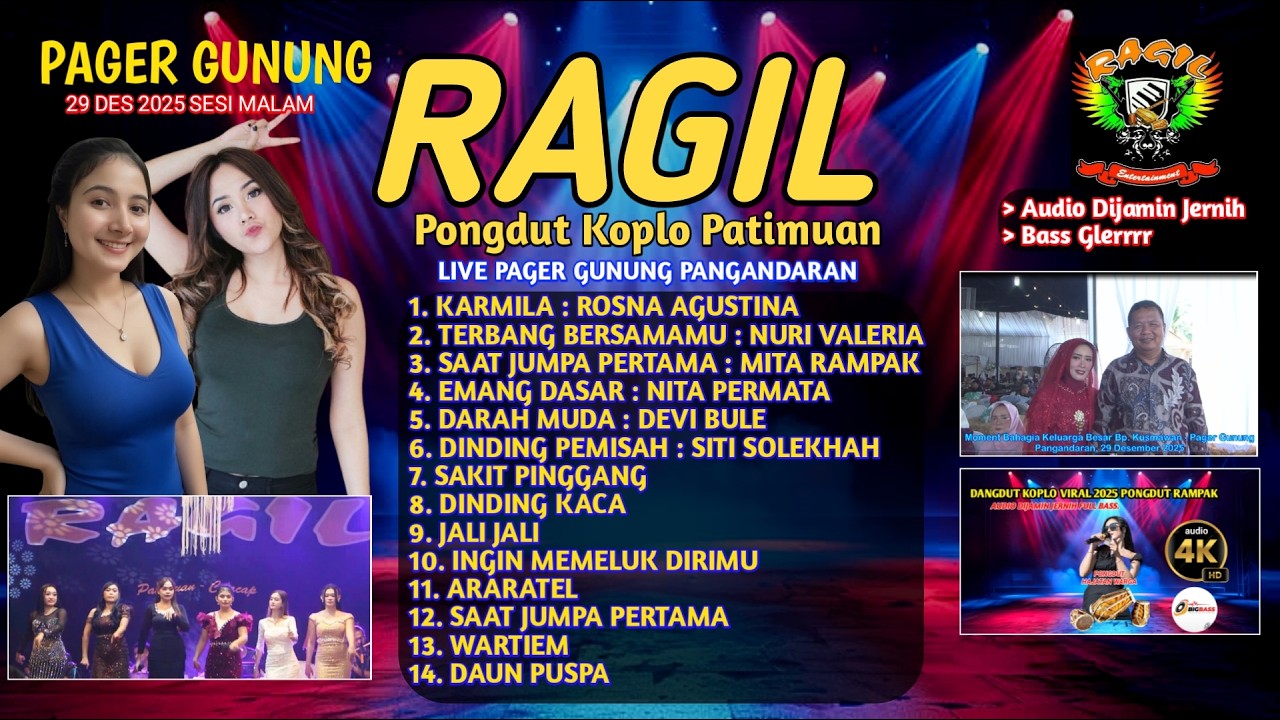 TERBANG BERSAMAKU - KARMILA - SAAT JUMPA PERTAMA - LIVE PAGER GUNUNG PANGANDARAN - RAGIL PONGDUT