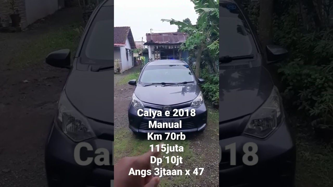 toyota calya e manual 2018 murah 