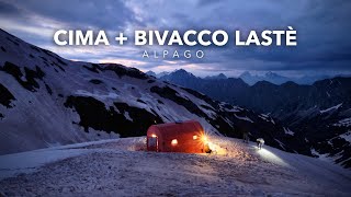 NOTTE AL BIVACCO LASTÈ + CIMA LASTÈ da Col Indes  Prealpi Venete, Alpago [4K]