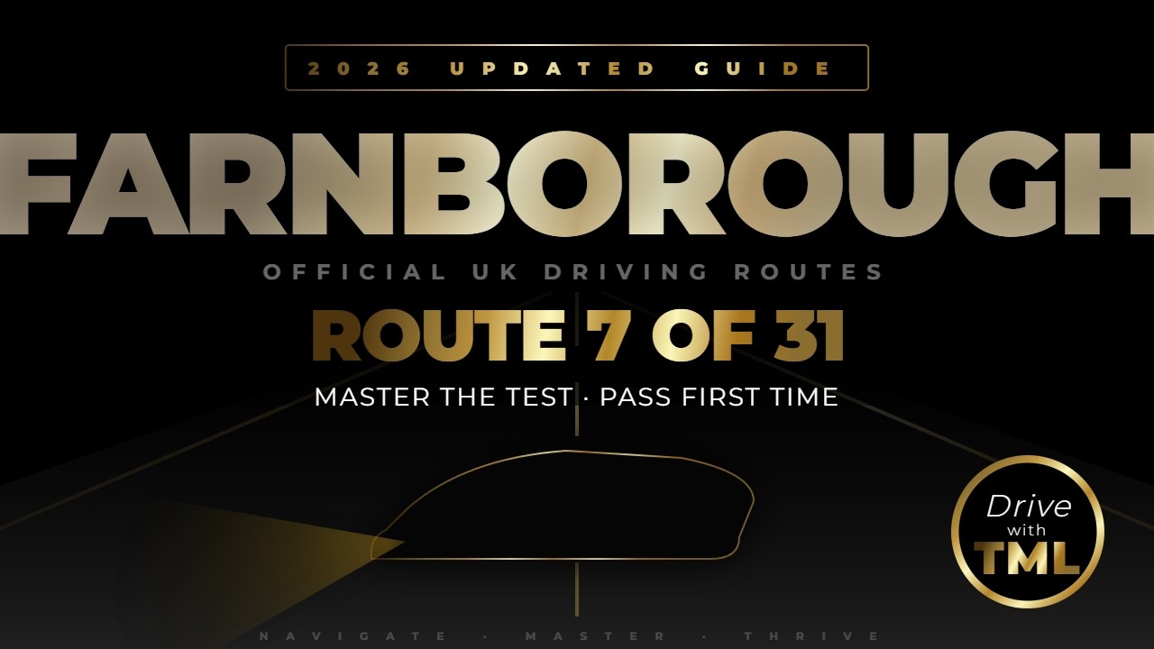 Farnborough Driving Test Routes 2026 | Route 7 of 31 Walkthrough | Pass Your Farnborough Test