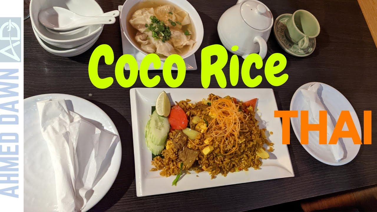 Thursday Dinner at Coco Rice Thai Cuisine | Downtown Toronto, Canada ...