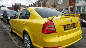 2007 Mk2 Skoda Octavia vrs Diesel interior features