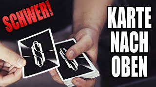 Difficult Card Control (FOR ADVANCED PLAYERS) - Conjure a card upwards with a Side Steal