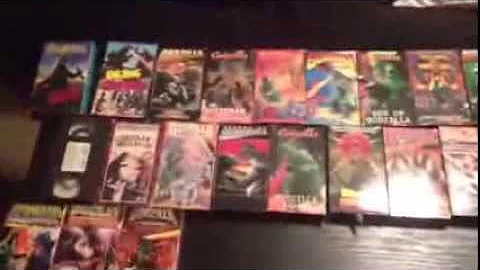 Godzilla VHS Collection