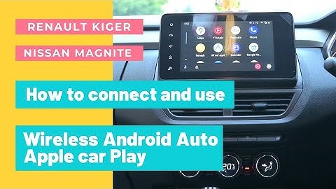 Android Auto Connection in Renault Kiger, Nissan Magnite