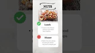Best time to eat nuts #nuts #time #dietitian #viral #healthsimple #wellness #dietitiantips #100k