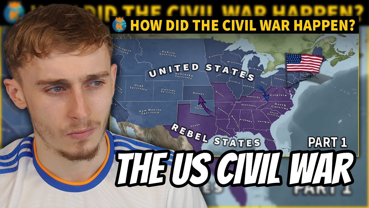 Brit Reacting to How did the American Civil War Actually Happen