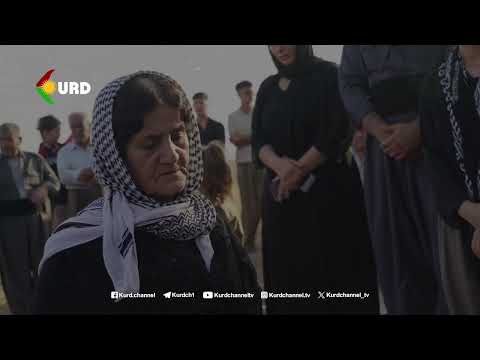 بەرزڕاگرتنی یادی شەهید سەید برایم کەریمی لە گۆڕستانی شەهیدان