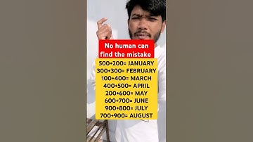 No human can find the mistake: Episode-205. Try your skills! #shorts #puzzlegame #brainteasaers