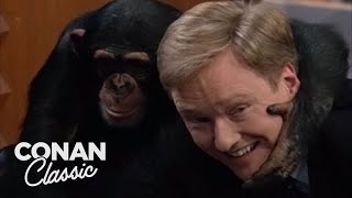 Animal Expert Jarod Miller: Fennec Fox & Chimpanzee | Late Night with Conan O’Brien