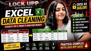 Excel Data Cleaning Explained | Find & Replace, Remove Duplicates, Flash Fill & More #10