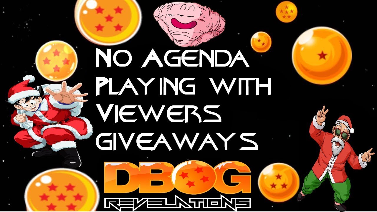 Dragon Ball Online Global - No Agenda - Playing with Viewers - Giveaways