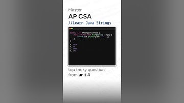 AP CSA Practice: Understand String Concatenation in Java! 💻