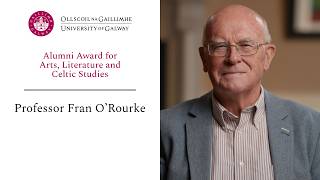 Professor Fran O’Rourke – Alumni Award for Arts, Literature and Celtic Studies