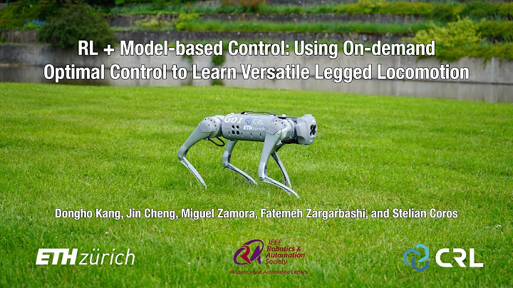 RL + Model-based Control: Using On-demand Optimal Control to Learn Versatile Legged Locomotion