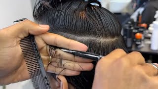 CORTE NA TESOURA ✂️ PRO DIA A DIA  RÁPIDO E FÁCIL 💈🚀