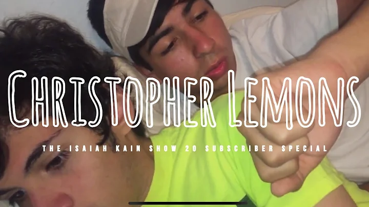 Christopher Lemons (20 subscriber Special)