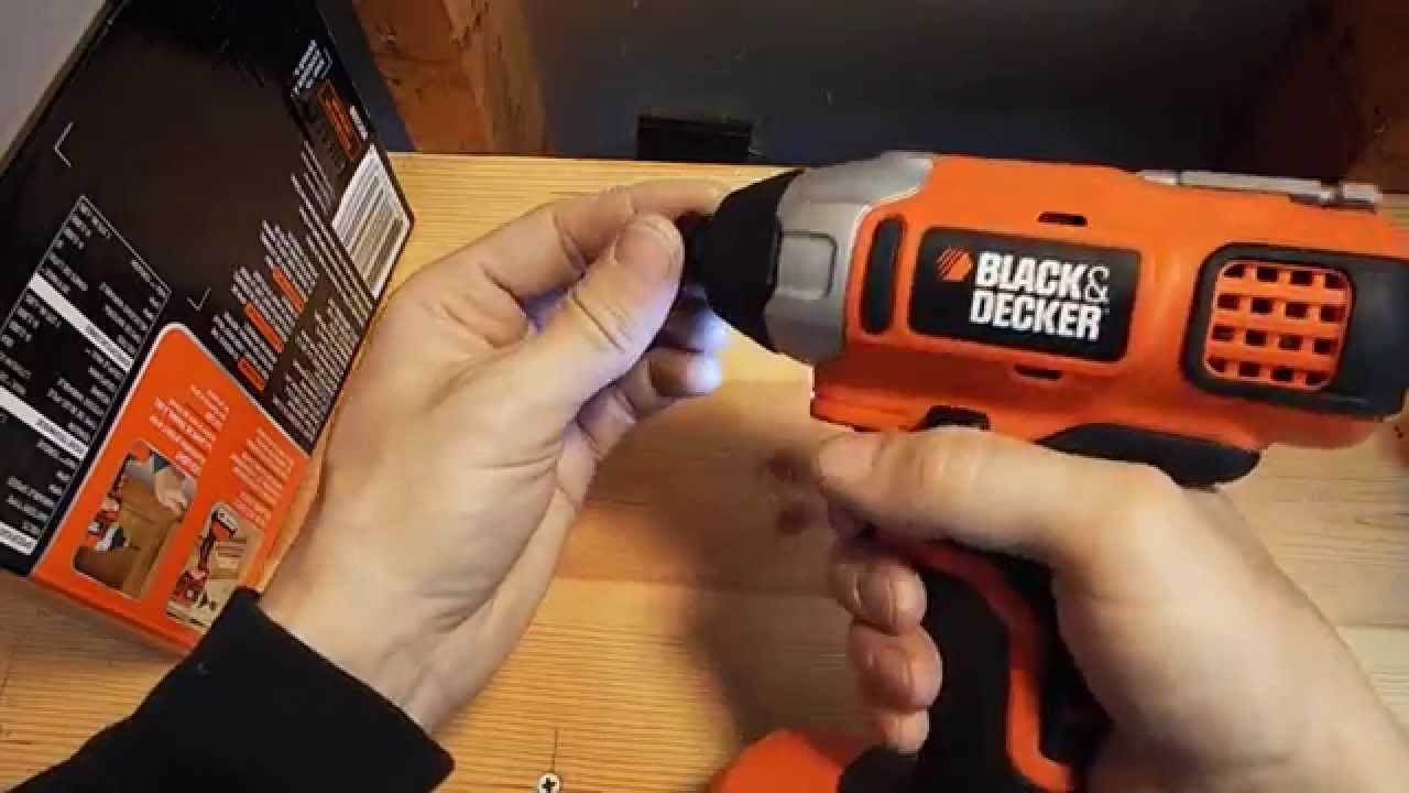 Black & Decker BDCI20B 20V Impact (Tool Only) [unboxing] YouTube