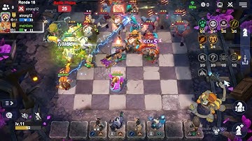 Auto Chess : 6 Beast - 2 Pandaman - 3 Human - 3 Assassin - 2 Druid - Half Orc Synergy / @mainliars