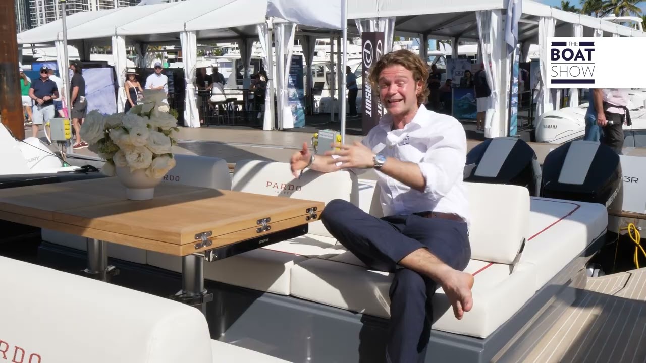 ⁣PARDO43 - Motor Yacht Walkthrough at MIBS 2026 - The Boat Show