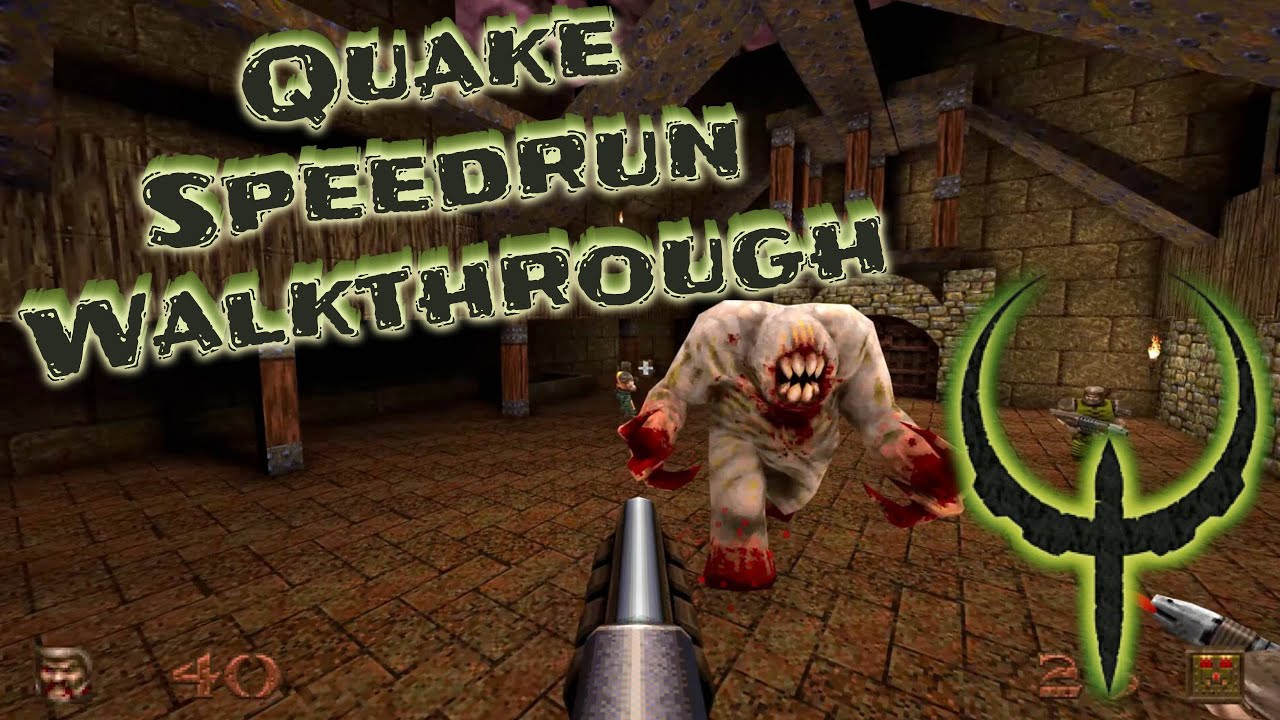 Quake Quakeone Quake 1 Walkthrough - Quake 1 Untwinked Walkthrough - XHZA