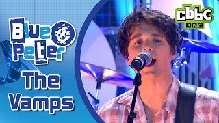 The Vamps perform 'Wake Up' live as part of the Blue Peter Children...
