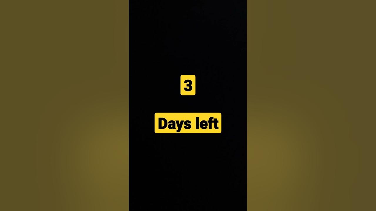 3-days-left-youtube