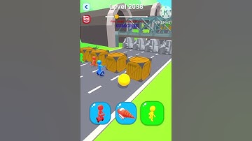 Shape Shifting - لعبة Max Level - طريقة اللعب من  - تطبيق لعبة الهاتف المحمول All Level 2038