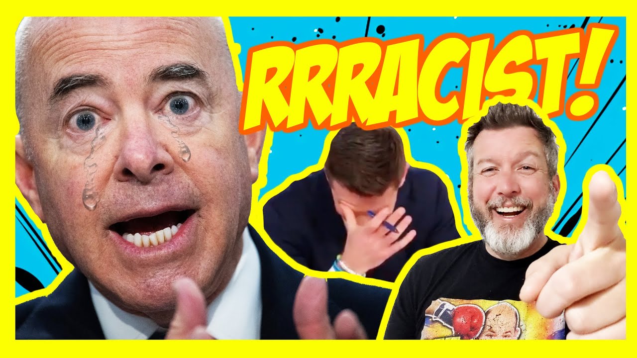 LOL: CNN Host Cries That Impeaching Mayorkas Is RRRRASIST! - YouTube