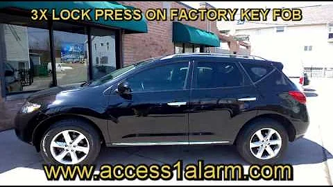 2008-2013 Nissan Murano Remote Start With Factory Key Fob