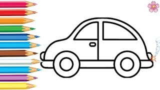 Раскраска - Машинки Мультик 🚗Раскраска для детей Учим цвета Раскраска - Машинки Мультик 🚗Раскраска для детей Учим цвета