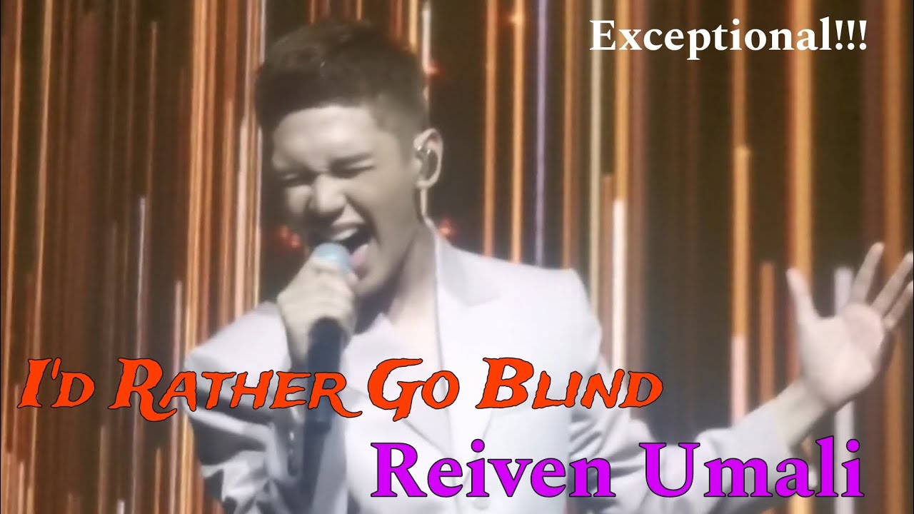 Reiven Umali outstanding performance of I'd Rather Go Blind | TNT Grand Champion