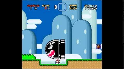Super Mario World Custom Level: The First One
