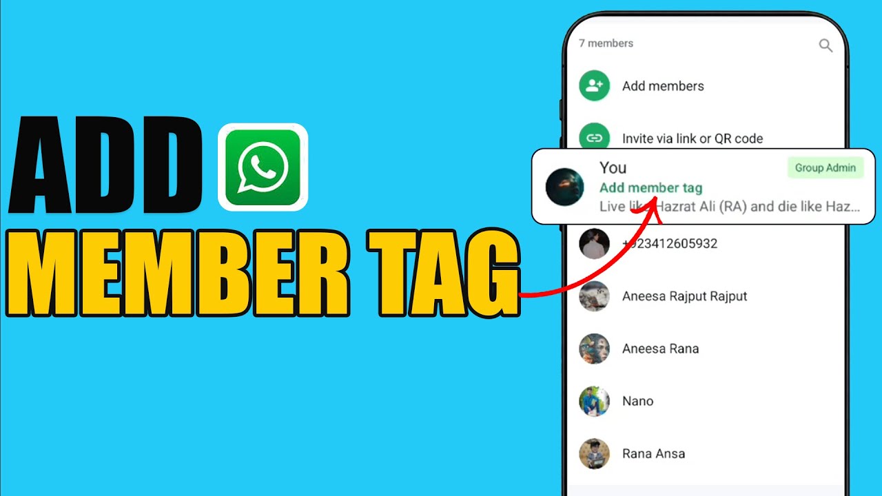 How to Use ‘Add Member Tag’ Feature in WhatsApp Group | Quick & Easy Method