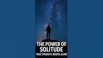 The Hidden Power of Solitude: Why True Strength Begins Alone (Clip From Full Video)