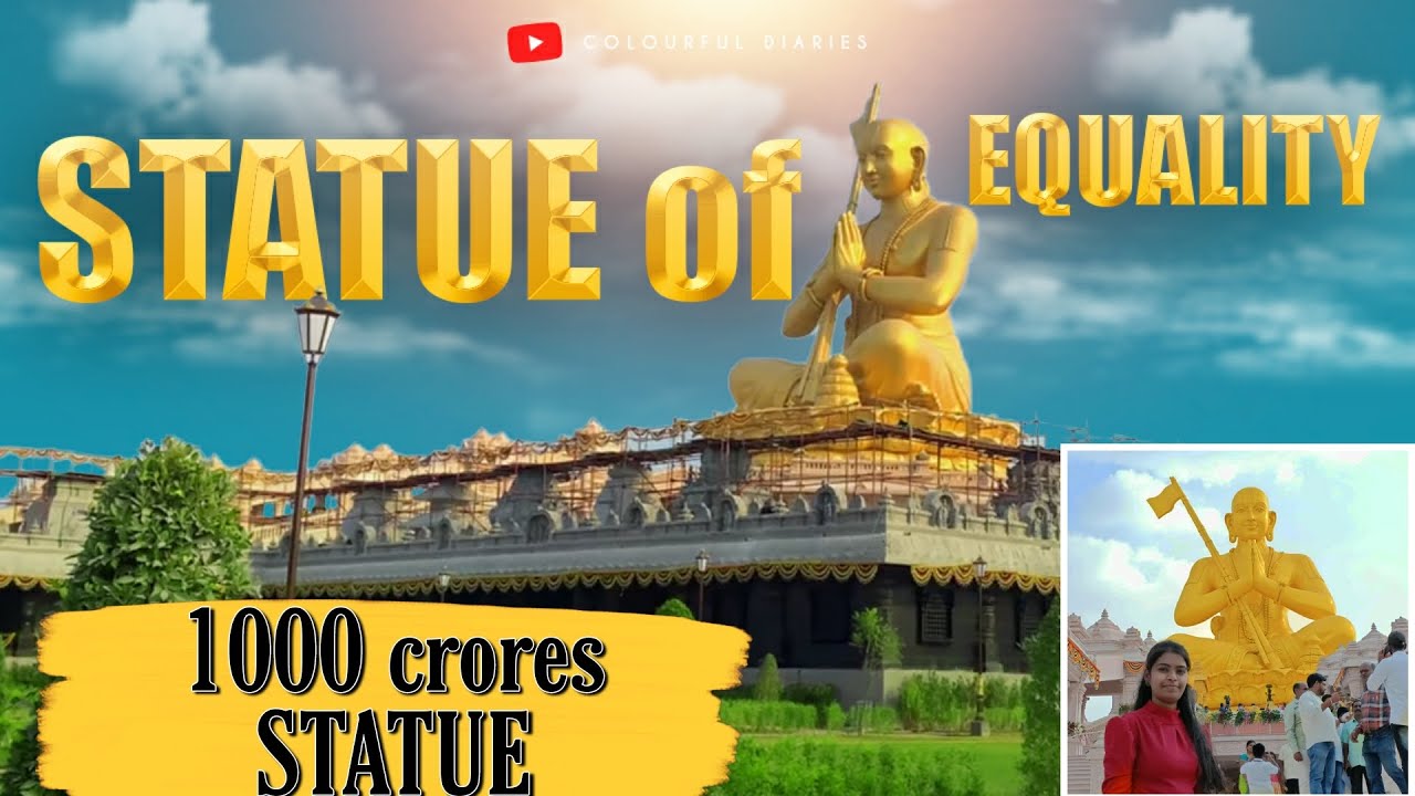 STATUE OF EQUALITY | World’s Second Tallest Statue Ramanujacharya🇮🇳 |