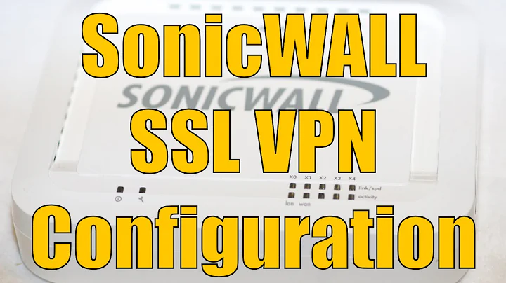 Dell SonicWALL SSL VPN Configuration