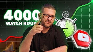 Hoe je snel 4000 kijkuren op YouTube krijgt: een stapsgewijs systeem