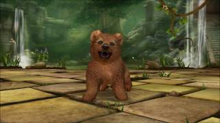 Jessie670 Plays: Kinectimals Unleashed - (Part 5): Alvina the Cinnamon Bear Cub