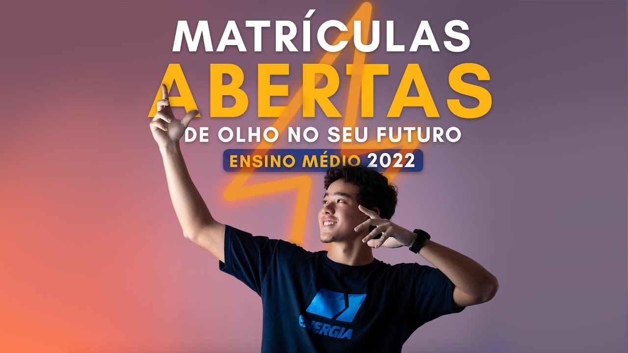 Novo Ensino Médio 2022 - Colégio Energia - YouTube