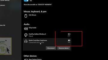How To Check Battery Percentage of Bluetooth Wireless Device on Win 10 Laptop