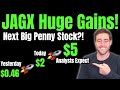 JAGX Pharma Penny Stock Jumping Up On SPAC Potential! Analysts give a 150% Upside!