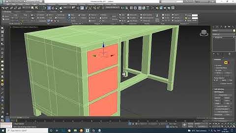 3dsmax Tutorials, Tutorial on 3D Modeling a Table in 3dsmax ( For Beginners)