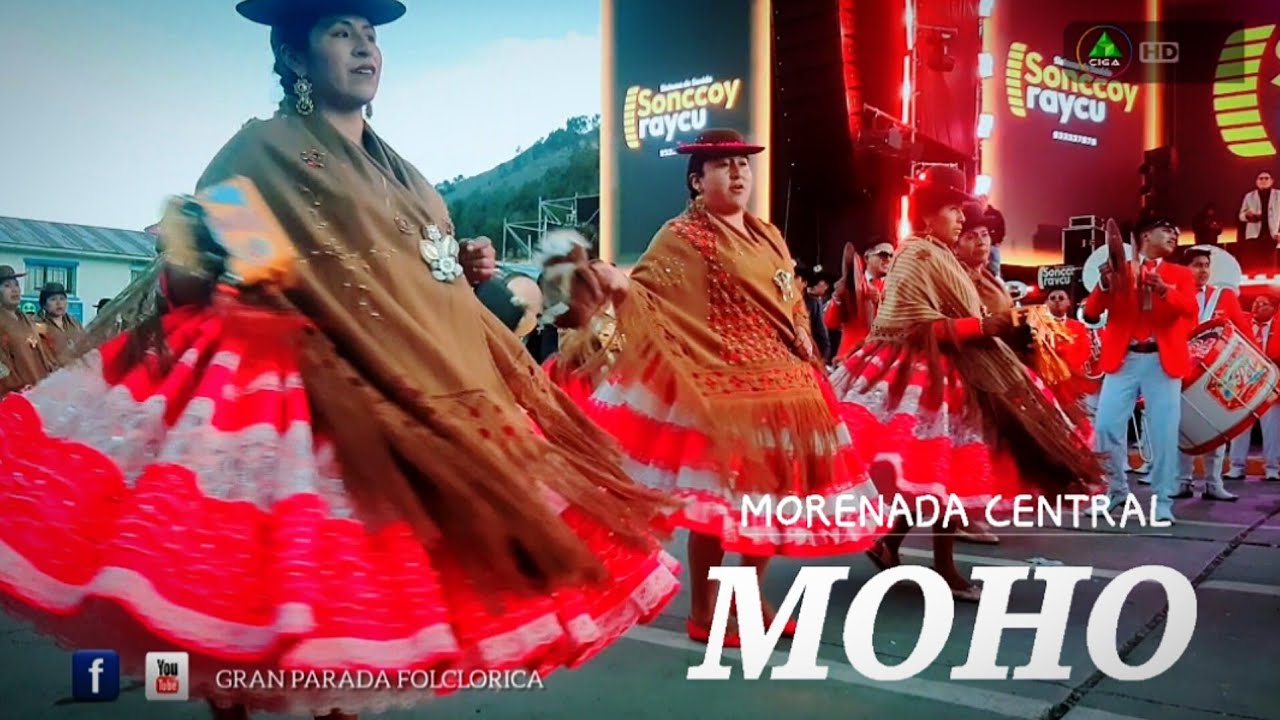 Danza y música de morenada Central Moho en honor de Señor de Exaltación #cigatv 