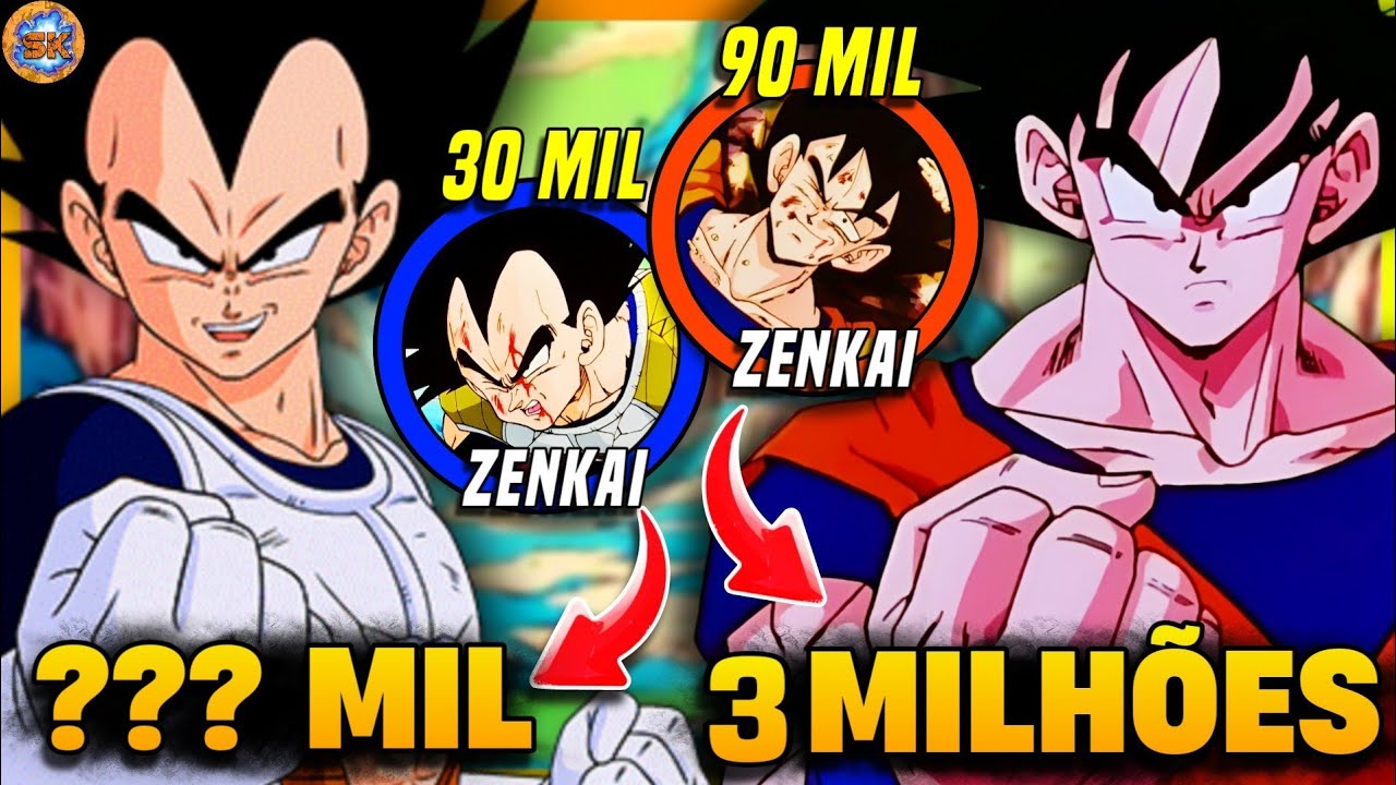TÁ TUDO ERRADO?! OS ZENKAIS DE GOKU E VEGETA [SAGA FREEZA] SÃO INCOERENTES? OU...